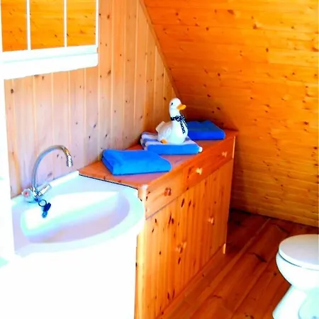 펜션 Das Waldhaus Mönkebude
